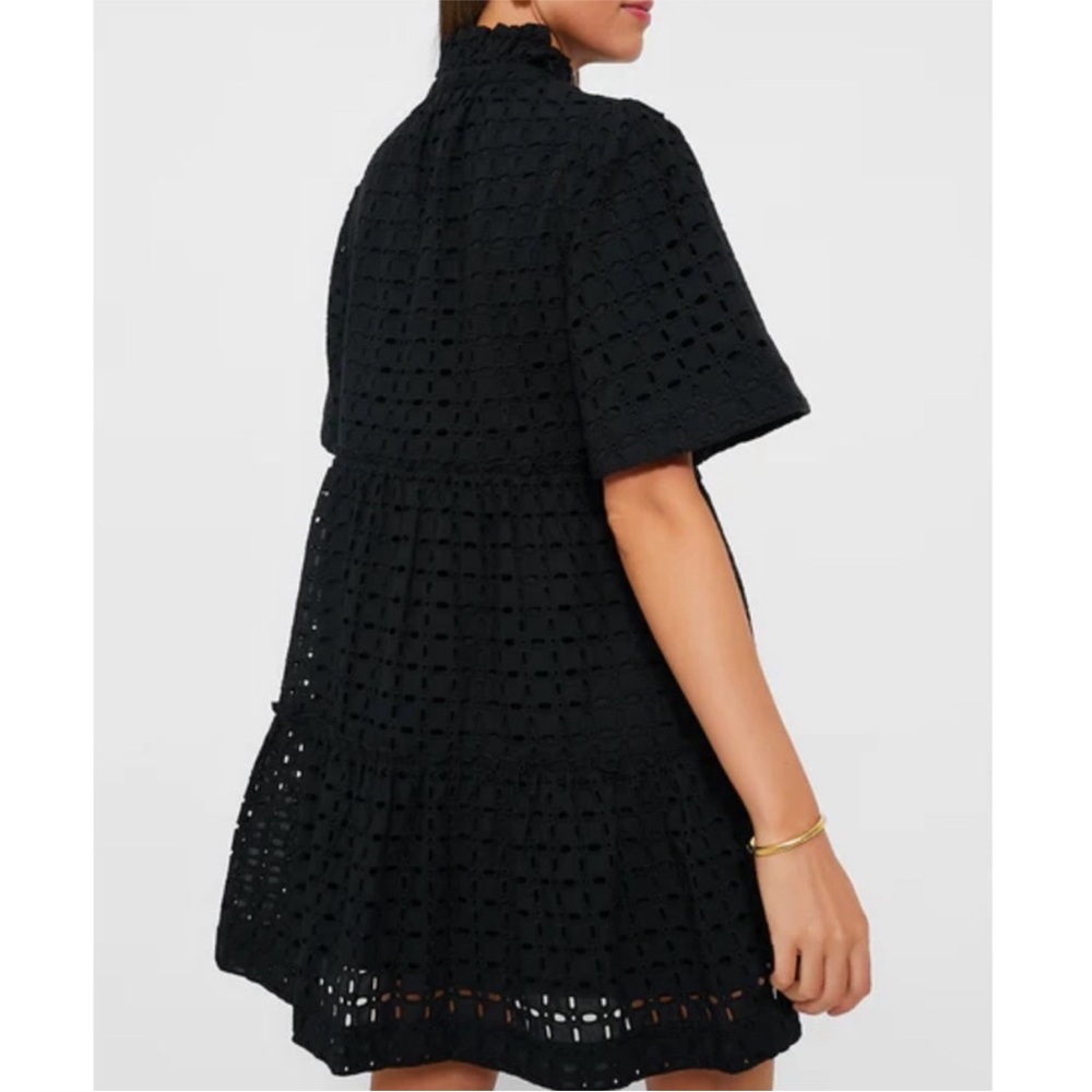 TUCKERNUCK Black Eyelet Crawford Dress NWT - Picture 6 of 9